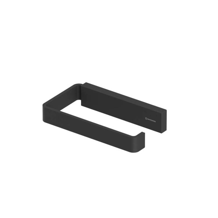 Держатель туалетной бумаги WHITECROSS Cubo CU2460BL черный матовый