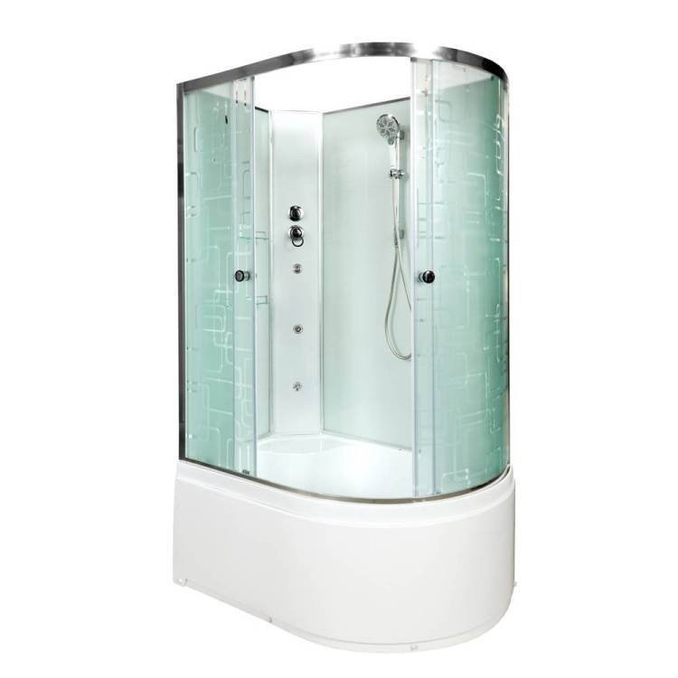 Душевая кабина AvaCan EM4511LNGM с гидромассажем, 110x80x210