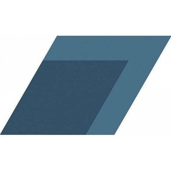 Керамогранит WOW Flow 117358 Diamond Decor Blue 13.9x23.95