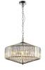 Подвесной светильник Crystal Lux Fiesta SP5 CHROME/TRANSPARENTE фото 2