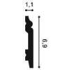Плинтус гибкий Orac Decor Fundamentals SX165F 200x1.1x6.9 фото 2