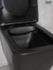 Унитаз подвесной Gid Cuadrado Tr2144Bm 62225Y черный матовый фото 8