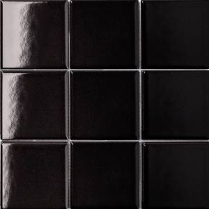 Мозаика Starmosaic 10х10 Black Glossy (9.7x9.7) 30x30