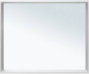 Зеркало Allen Brau Reality 90 1.32019.02 с LED подсветкой, серебро брашированное, 750x900x140