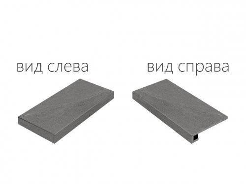 Ступень Italon Контемпора 620070000676 Карбон Угловая Левая 33x120