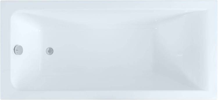 Акриловая ванна Aquanet Bright с каркасом, 170x75