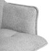 Кресло Tetchair Lutz 25405 VT shape silver, велюр, букле, вращающееся фото 8