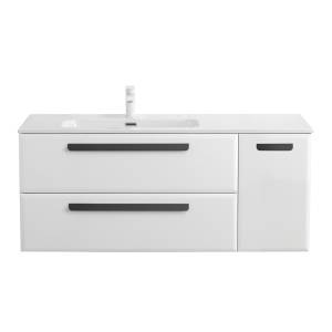 Тумба под раковину Cezares ECO-CER-N-1200-2C-1A-SO-BL-L Bianco Lucido, 120x45.7x50