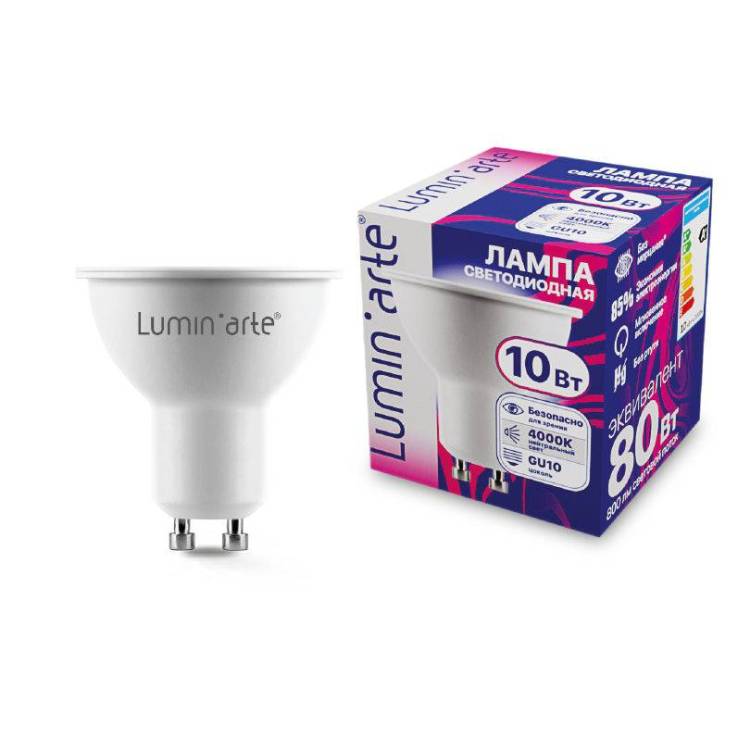 Светодиодная лампа Wolta Lumin Arte LSTD-PAR16-10W4KGU10