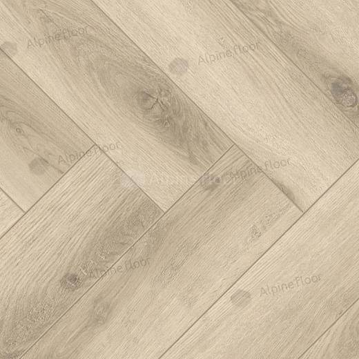 Ламинат Alpine Floor Herringbone 8 Pro 8/33 4V LF102-08 Дуб Орлеан 606x101