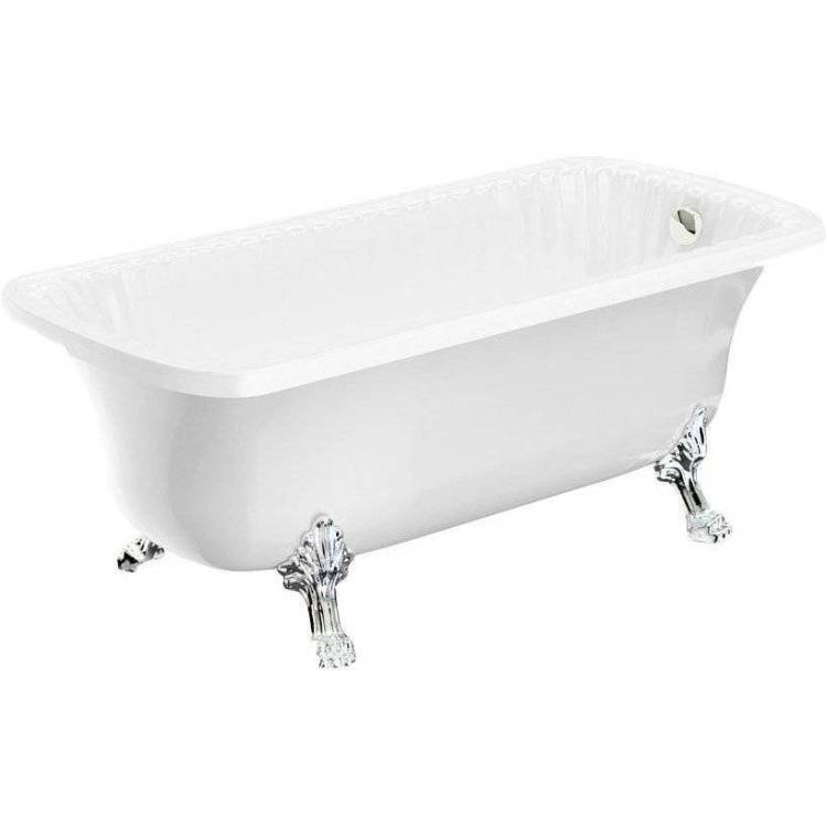 Ванна из искусственного камня Migliore Olivia 24394 174x80 хром