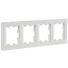 Рамка 4-постовая IEK Brite BR-M42-K01 белый фото 4