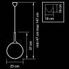 Подвесной светильник Lightstar Globo 813033 фото 3