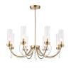 Хрустальная люстра на штанге ST Luce Иллюмиа SL1400.303.08