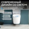 Унитаз подвесной Abber Bequem AC1119S сиденье микролифт, с функцией биде, белый фото 6