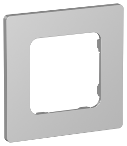 Рамка 1-постовая IEK Flite FI-M12-32-20-K47 алюминий