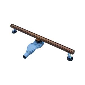 Душевой трап AltroBagno Супремо (Supremo) 071236 BC матовая медь, 80 см