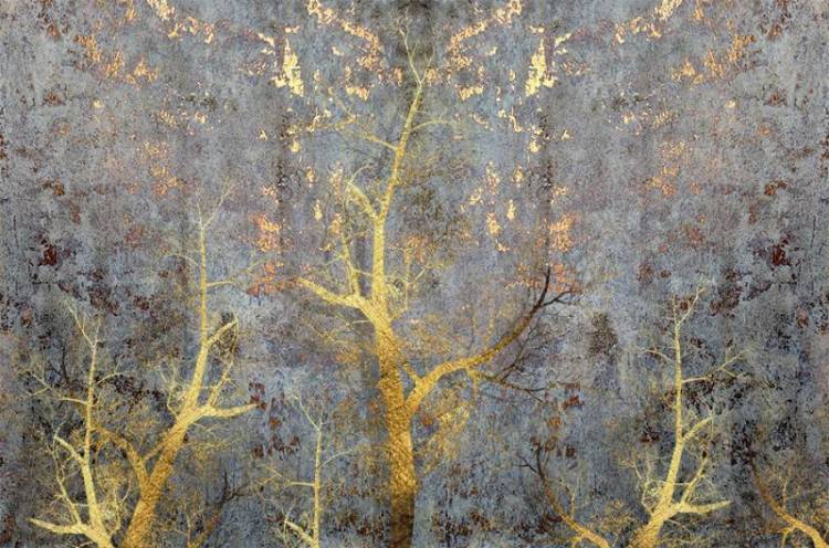 3D Фотообои Artegrafico «Золотые сумерки» PT-009 канвас