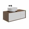 Мебельная раковина Kerama Marazzi Artbasin Vento 50 накладная, белая глянцевая фото 4