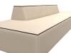 Прямой диван Лига Диванов Монс лофт 119661 бежевый, коричневый фото 4