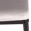 Стул Tetchair Verter (mod. 37-1) 21401 Light grey (светло-серый) HLR14/черный фото 8