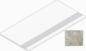 Ступень Kerranova Iceberg K-2003/LR/st01 Grey 294х1200x10