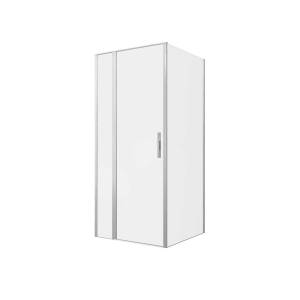 Душевой уголок Allen Brau Priority 3.31026.BA + 3.31044.BA профиль брашированное серебро, 900x900