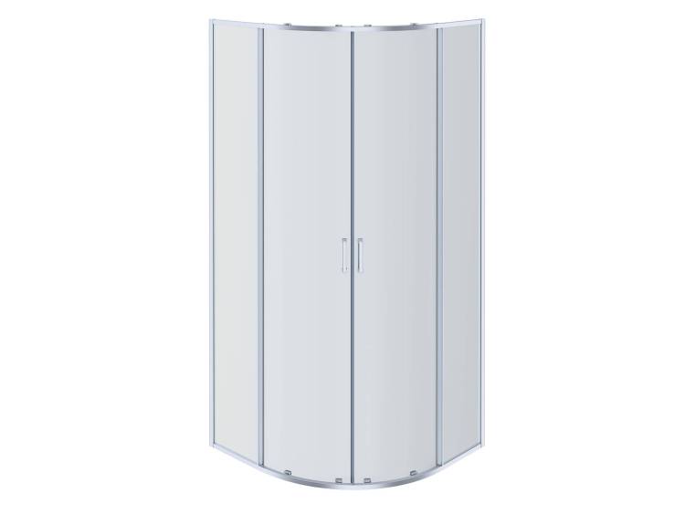 Душевой уголок Aquatek AQ ARI RO 10020CH профиль хром, стекло прозрачное 100x200