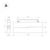 Трековый светодиодный светильник Arlight Mag-Orient-Dots-Fold-S230-12W Day4000 041531 фото 2