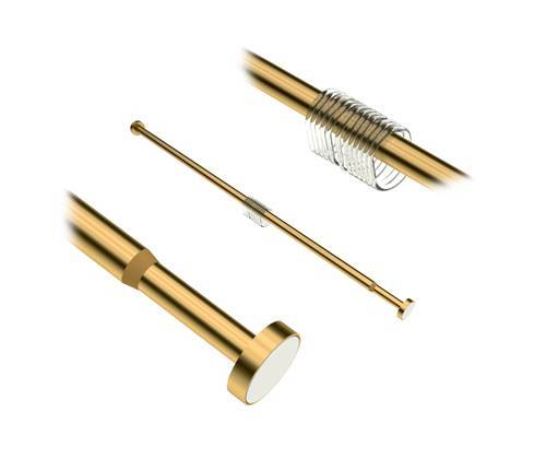 Карниз для ванной Wasserkraft Aisch SC-551120 золото