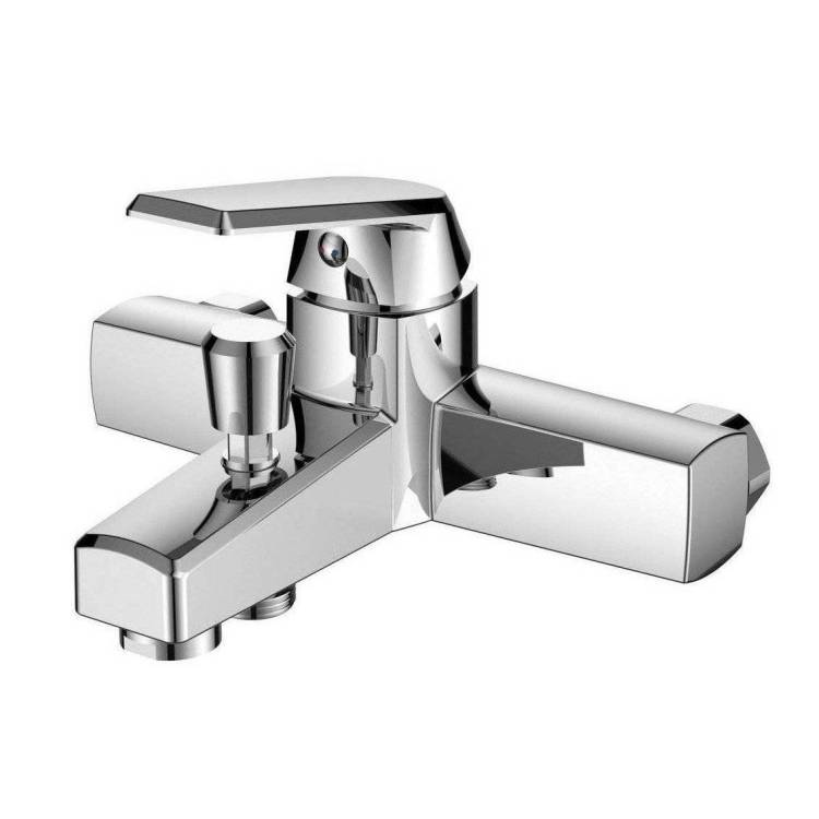 Смеситель для ванны OneLife P02-100CR хром