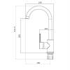Смеситель для кухни OneLife P04-001b фото 5