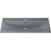 Раковина Uperwood Foster Quartz 291030045 серая матовая, бетон, 100x45.5