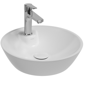 Раковина Isvea SistemaY Soft 10SY65045SV белая, 45 см