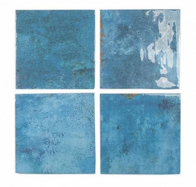 Керамическая плитка Dna Tiles Enamel 123077 Square Ocean 12.5x12.5