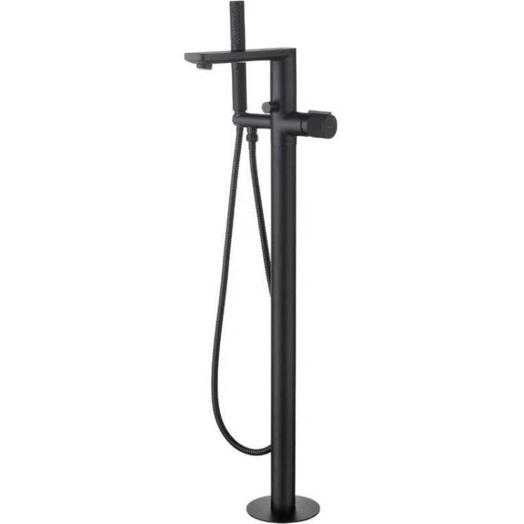 Смеситель для ванны Allen Brau Liberty 5.33012-31 напольный, с внутренней частью, черный матовый