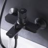 Смеситель для ванны с душем AM.PM X-Joy TouchReel F85A10522 черный фото 3
