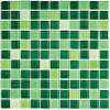 Мозаика Bonaparte Jump Green №1 dark (2.5x2.5) 30x30x4
