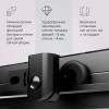 Душевой уголок Am.Pm Sunny W87G-403-10080-BT профиль черный, стекло прозрачное, 100x80 фото 7