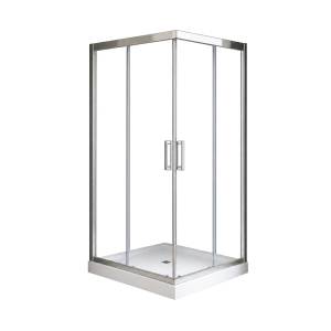 Душевой уголок Royal Bath RB HPD-T-CH профиль хром, стекло прозрачное, 115x115x200