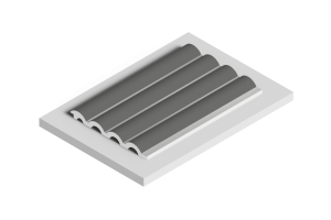 Декоративная панель Hiwood LV140 GR17 270x1.2x12