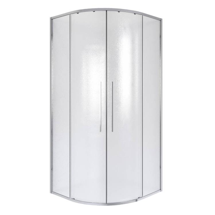 Душевой уголок Niagara Nova NG-3626-34 профиль хром, стекло шиншилла, 90x90x195