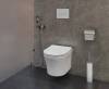 Унитаз подвесной Cerutti Spa Adige Aria 7837 безободковый, с микролифтом фото 4