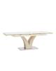 Стол обеденный Stool Group Верона DT-43-160-HGBG DUAL глянцевый бежевый 160(220)x90x75 фото 3