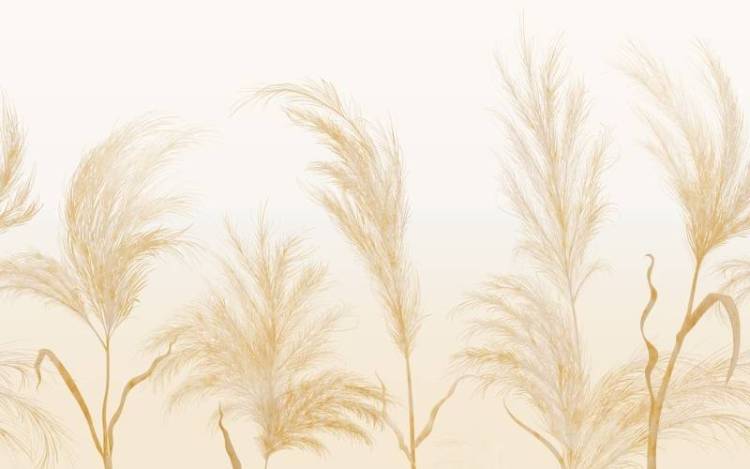 3D Фотообои Artegrafico «Колоски» NJ-021 акварель