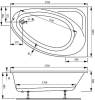 Акриловая ванна Vagnerplast Hapi 170х110 R фото 10