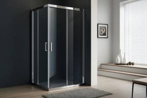 Душевой уголок Royal Bath RB HPD-T-CH профиль хром, стекло прозрачное, 110x100x200