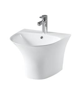 Раковина Orange B07-475w подвесная, белая