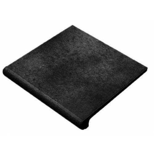 Ступень Gres de Aragon Orion Фронтальная Rounded Stair-Tread Antracite 33x33