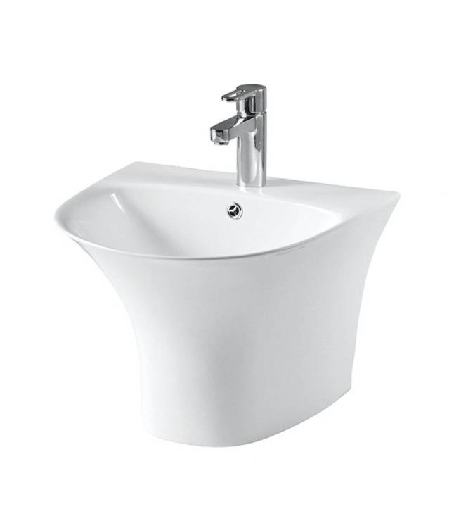 Раковина Orange B07-475w подвесная, белая